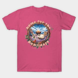 Home For The Holidays Aspen Ragdoll Life 16R T-Shirt